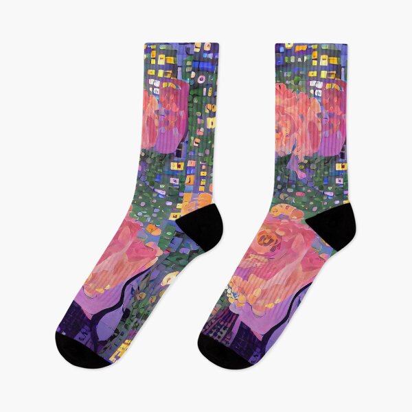 Item preview, Flowers on the balcony designed and sold by advanceprintart.