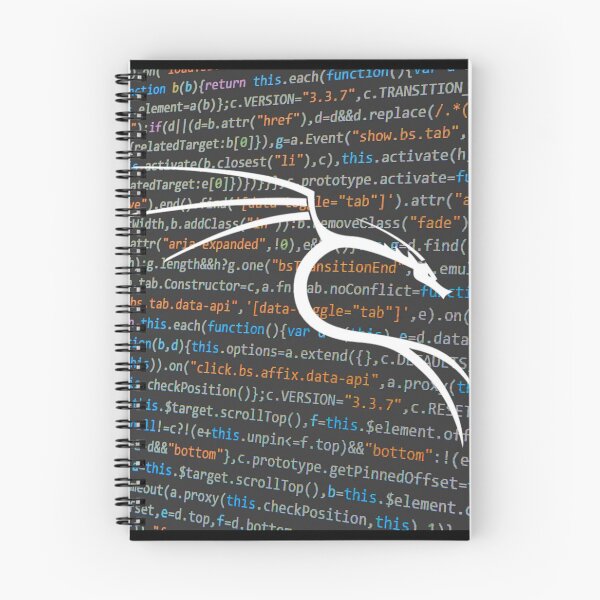 Item preview, Copia de Kali Linux Cuaderno de tapa dura designed and sold by madraso.