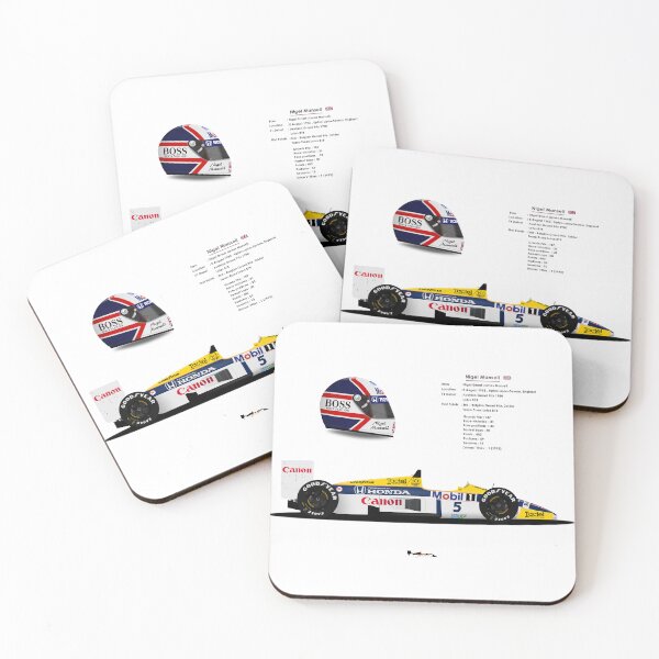 Item preview, Nigel Mansell - Williams FW11 designed and sold by JageOwen.