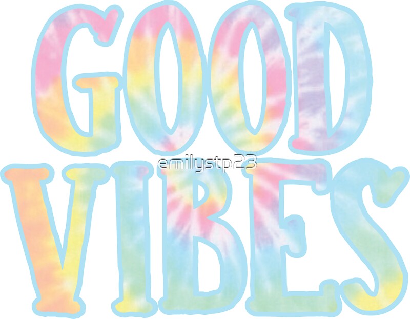 “Good Vibes” Stickers by emilystp23 | Redbubble