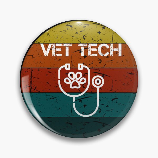 Item preview, Vet Technician and Veterinary Funny Vintage Retro Gifts designed and sold by rachidhaz.
