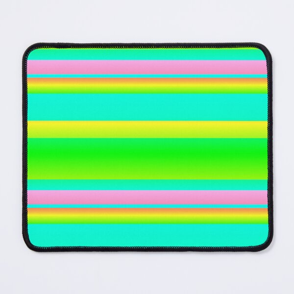 Item preview, Green summer color palette striped (summer style) designed and sold by lausn.