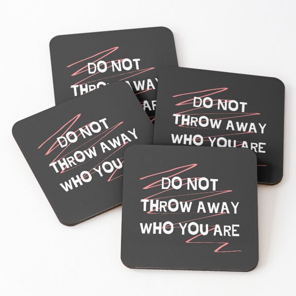 Item preview, Do Not Throw Away Who You Are designed and sold by jamsantos.