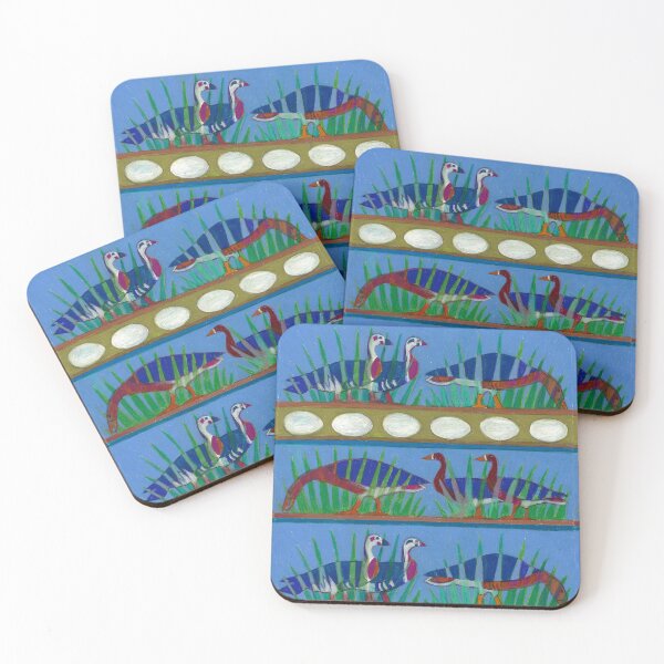 Item preview, Six Geese-A-Laying designed and sold by Denise Weaver Ross.