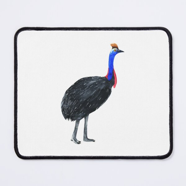 Item preview, Southern Cassowary Watercolor, Cute Australian Cassowary, Best Gift Idea For Cassowaries Lovers designed and sold by Paintcorner.