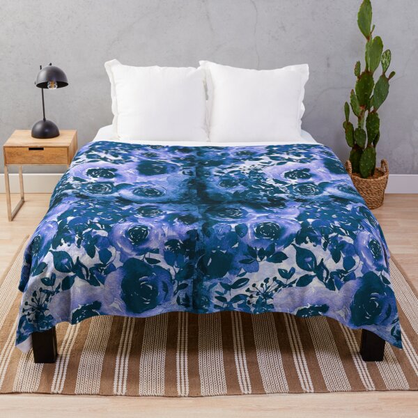 Item preview, the blue pattern rose love  designed and sold by creativelittleo.