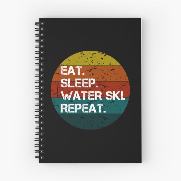 Item preview, Eat Sleep Water Ski Repeat Funny Gifts designed and sold by rachidhaz.
