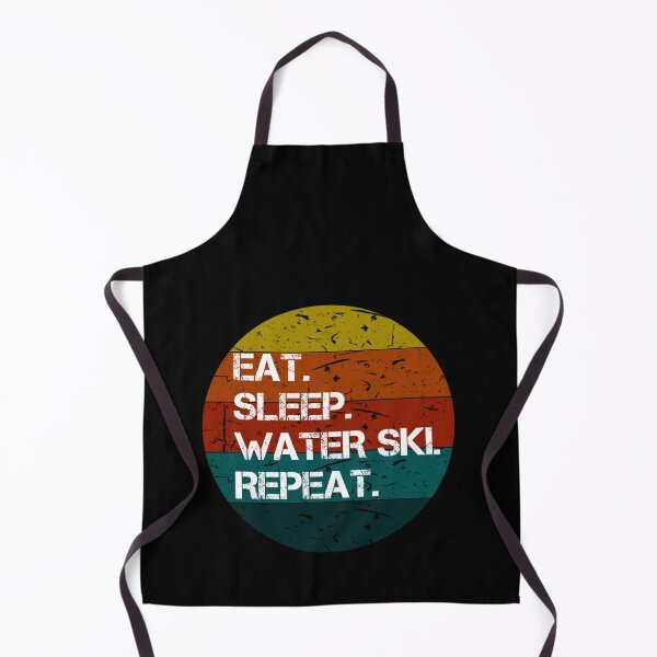Item preview, Eat Sleep Water Ski Repeat Funny Gifts designed and sold by rachidhaz.