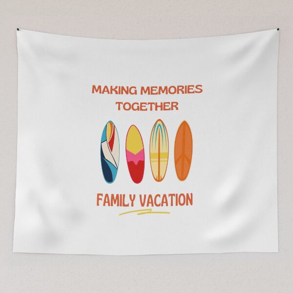 Item preview, family vacation making memories together designed and sold by DoraHappy.