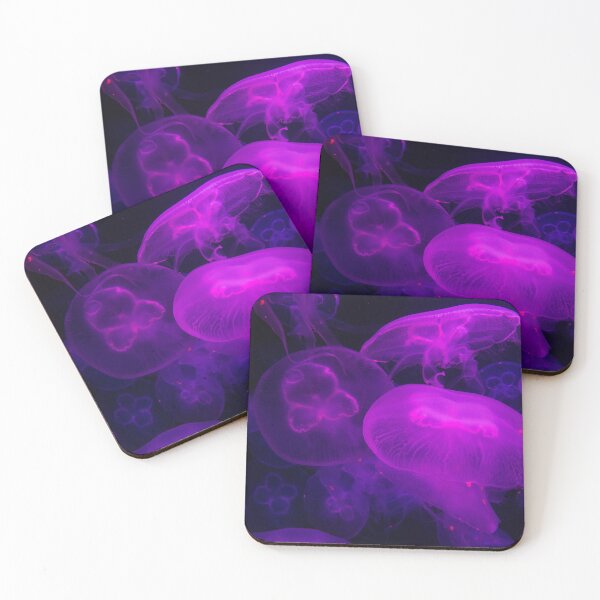 Item preview, purple neon jellyfish designed and sold by ydsdesigns.