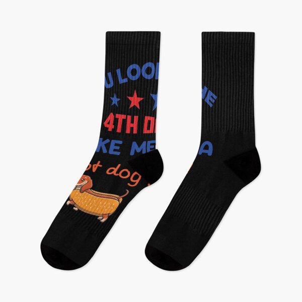 Item preview, You Look Like The 4th Of July Makes Me Want A Hot Dog Real Bad - A Hot Dog Real Bad Essential T-Shirt designed and sold by Achrafilla1.