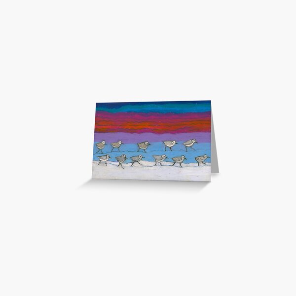 Eleven Pipers Piping Greeting Card