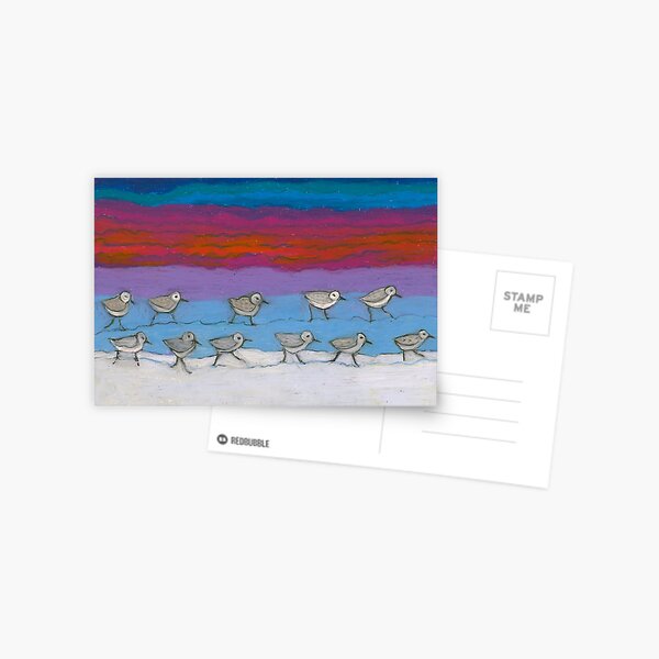 Eleven Pipers Piping Postcard