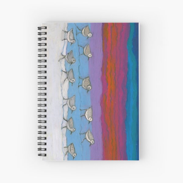 Eleven Pipers Piping Spiral Notebook