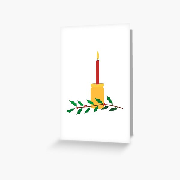 Item preview, Christmas Candle in the Window designed and sold by 13sparrows.