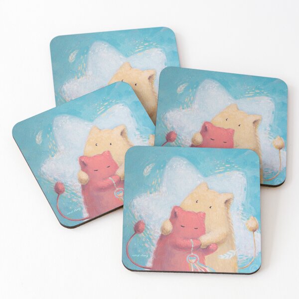 Item preview, Fluffies. Light and Love designed and sold by Olya Yatsenko.