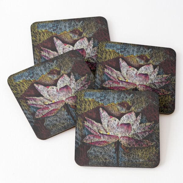 Item preview, Beautiful Lotus scribble artwork designed and sold by DopeDesign111.
