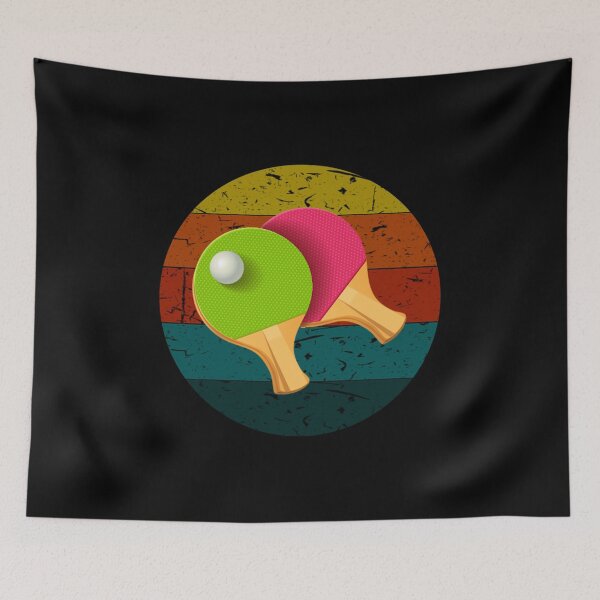 Item preview, Funny Table Tennis Players games Vintage Retro gift designed and sold by rachidhaz.