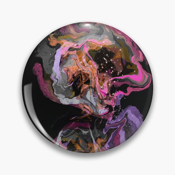 Item preview, Black Pink Abstract Fluid Art designed and sold by Poonam Shinde.