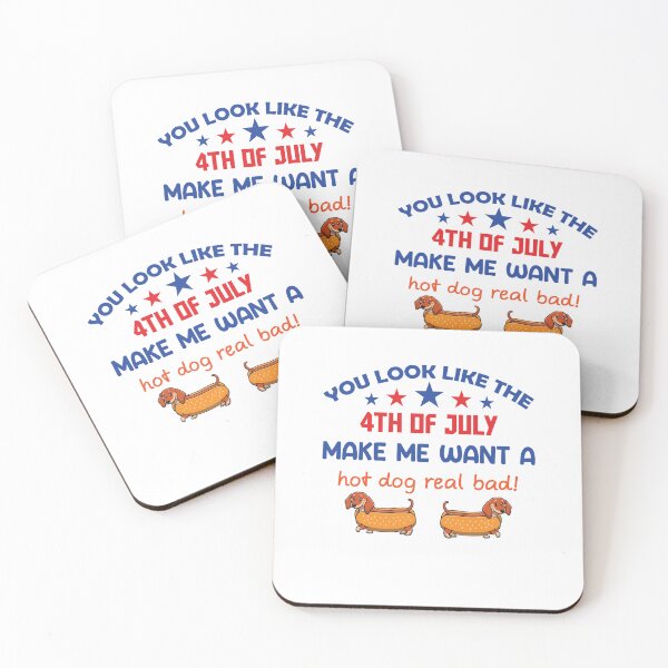 Item preview, You Look Like The 4th Of July Makes Me Want A Hot Dog Real Bad - A Hot Dog Real Bad Essential T-Shirt designed and sold by Achrafilla1.