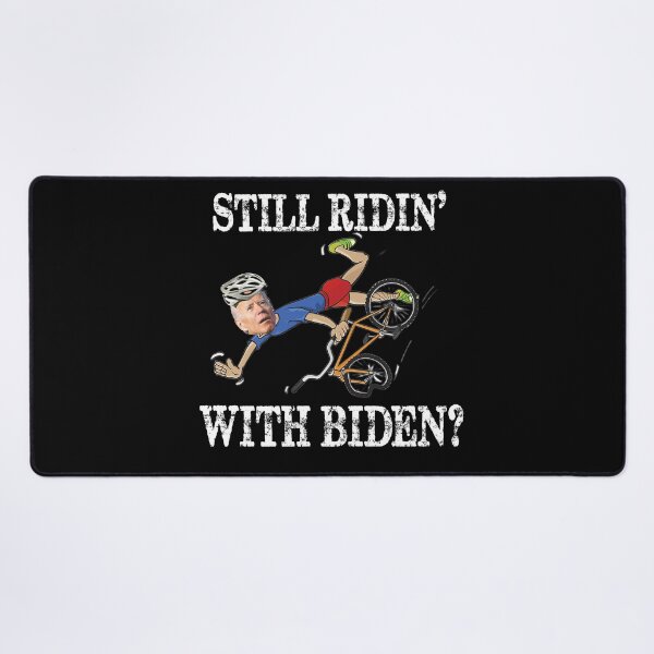 Item preview, Still Ridin' with Biden Joe Biden falls off his bicycle designed and sold by adolfonewell04.