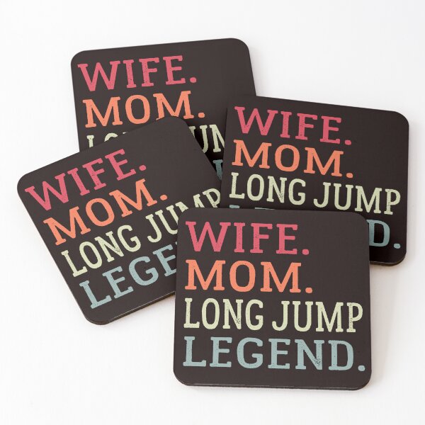 Item preview, Wife Mom Long Jump Legend, Funny Long Jump, Long Jumping, Long Jumper Gift designed and sold by Aerial Addicts.