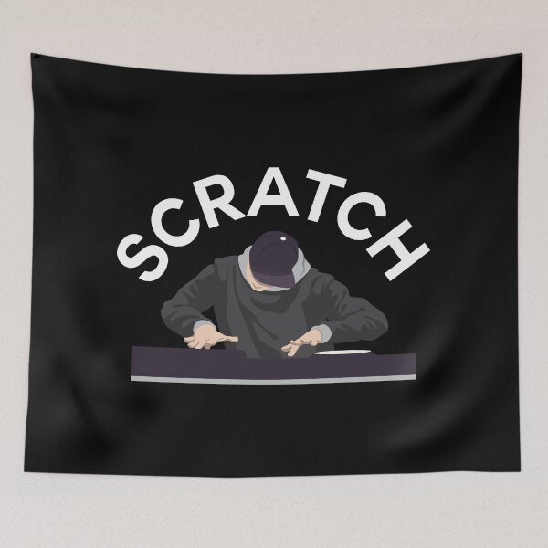 Item preview, SCRATCH -WHITE- designed and sold by DRIPPED-STORE.