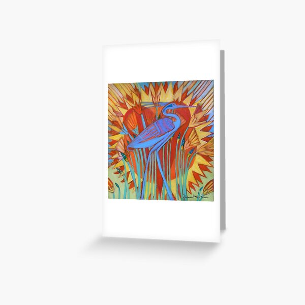 Bennu Greeting Card