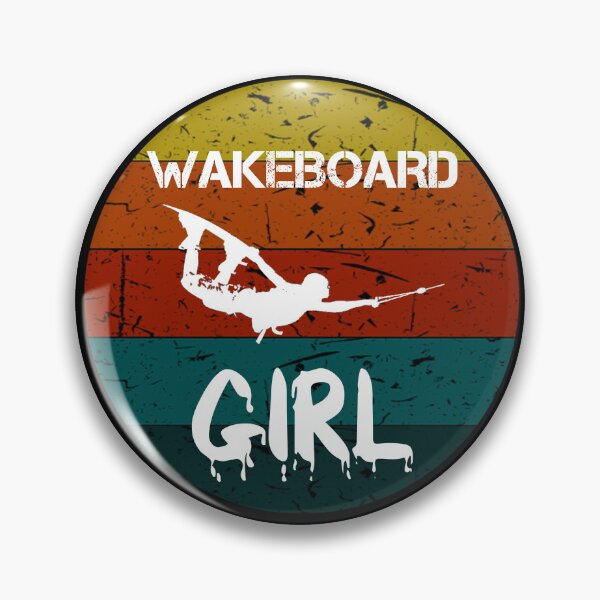 Item preview, Girl Wakeboarding Wakeboard Vintage Gift  designed and sold by rachidhaz.