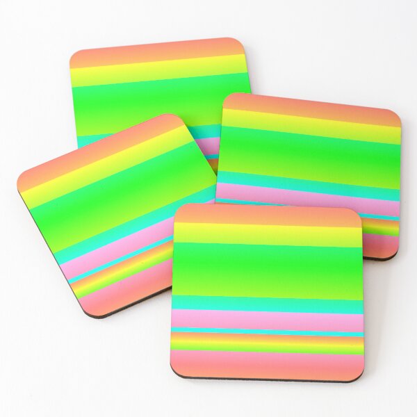 Item preview, Summer color palette striped (summer style) designed and sold by lausn.