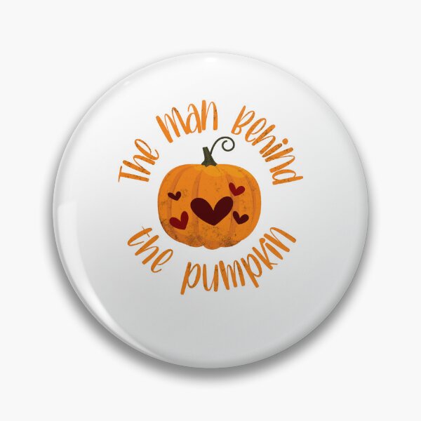 Item preview, Funny Men The Man Behind The Pumpkin Halloween Funny Announcement Funny Fans designed and sold by RamiroOdonnell.