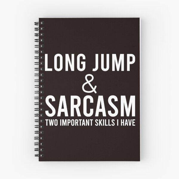 Item preview,  Long Jump And Sarcasm, Funny Long Jump, Long Jumping, Long Jumper Gift designed and sold by Aerial Addicts.