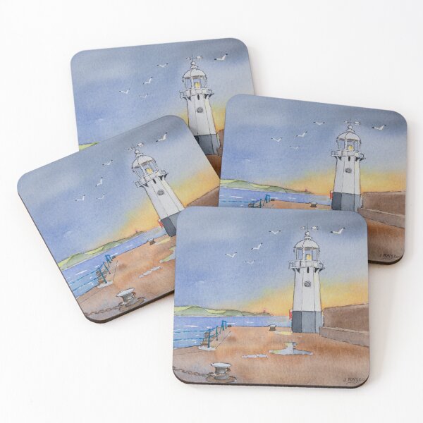 Item preview, Mevagissey Lighthouse at Sunrise. designed and sold by John Ray.