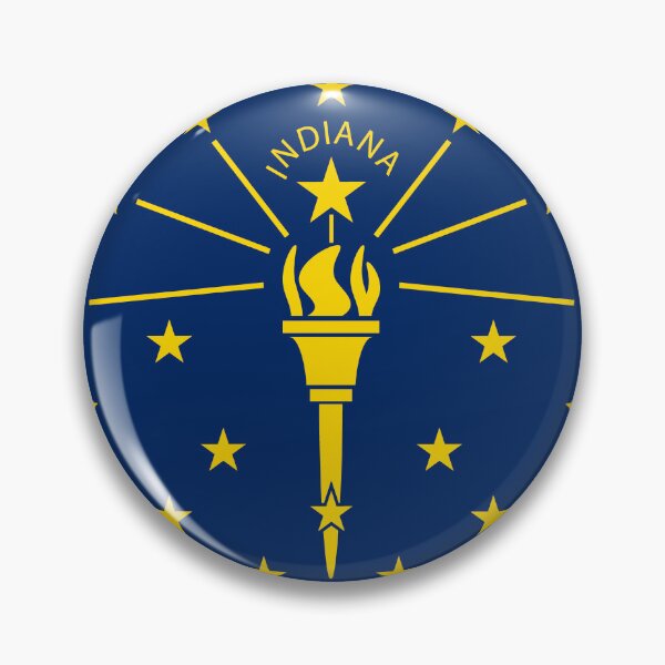 Item preview, Indiana Flag designed and sold by Flags & Cie.