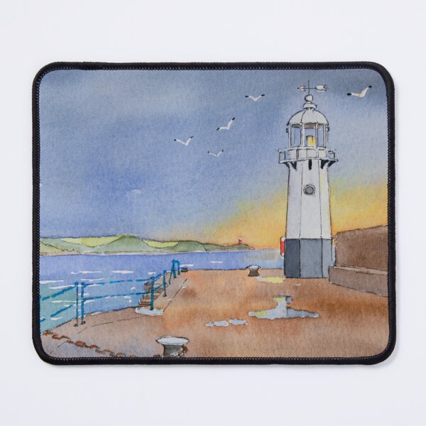 Item preview, Mevagissey Lighthouse at Sunrise. designed and sold by John Ray.