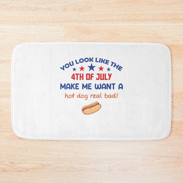 Item preview, You Look Like The 4th Of July Makes Me Want A Hot Dog Real Bad - A Hot Dog Real Bad Essential T-Shirt designed and sold by Achrafilla1.