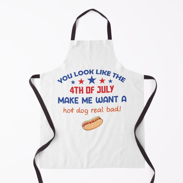 Item preview, You Look Like The 4th Of July Makes Me Want A Hot Dog Real Bad - A Hot Dog Real Bad Essential T-Shirt designed and sold by Achrafilla1.