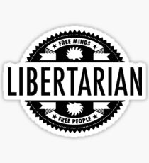 Libertarian Medallion Sticker