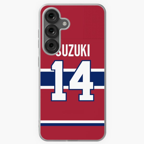 Item preview, Montreal Canadiens Nick Suzuki Home Jersey Back Phone Case designed and sold by IAmAlexaJericho.