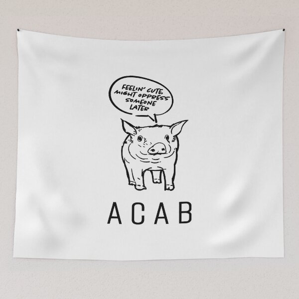 Item preview, Gift For Men Acab Pig Awesome For Movie Fan designed and sold by RamiroOdonnell.