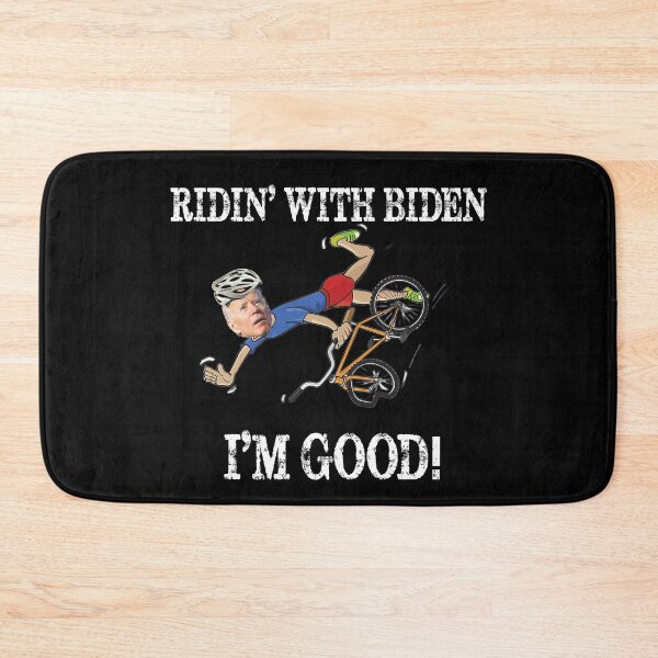 Item preview, Ridin' with Biden I'm Good Joe Biden falls off his bicycle designed and sold by adolfonewell04.