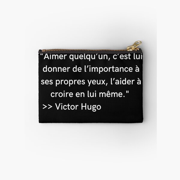 Item preview, Famous quote by Hugo Victor  designed and sold by Voici.