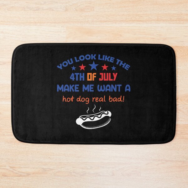 Item preview, You Look Like The 4th Of July Makes Me Want A Hot Dog Real Bad - A Hot Dog Real Bad Essential T-Shirt designed and sold by Achrafilla1.