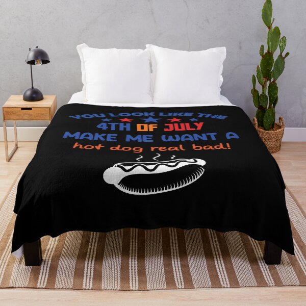 Item preview, You Look Like The 4th Of July Makes Me Want A Hot Dog Real Bad - A Hot Dog Real Bad Essential T-Shirt designed and sold by Achrafilla1.