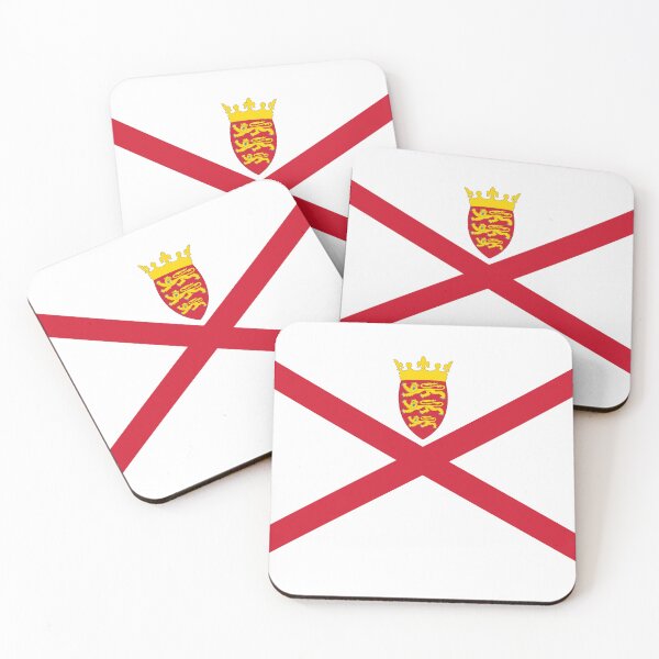 Item preview, Flag of Jersey designed and sold by Flags & Cie.
