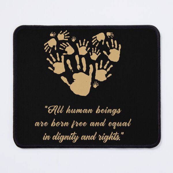 Item preview, All Human Beings Are Born Free And Equal in Dignity and Rights. International Human Rights Day designed and sold by Rebel-Design.