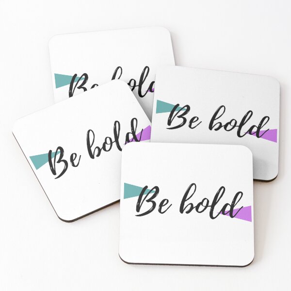 Item preview, be bold, no fear motivation designed and sold by Armkdesigns.