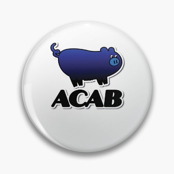 Item preview, Gifts For Men Acab Blue And Black Graphic For Fan designed and sold by RamiroOdonnell.