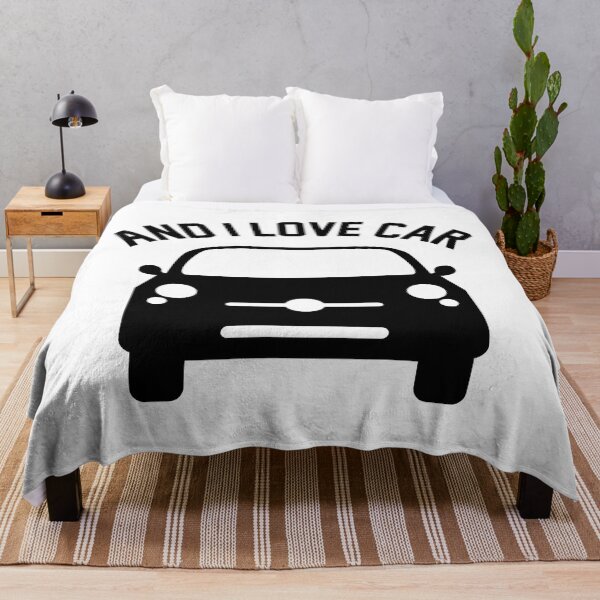 Item preview, AND I LOVE CAR -BLACK- designed and sold by DRIPPED-STORE.
