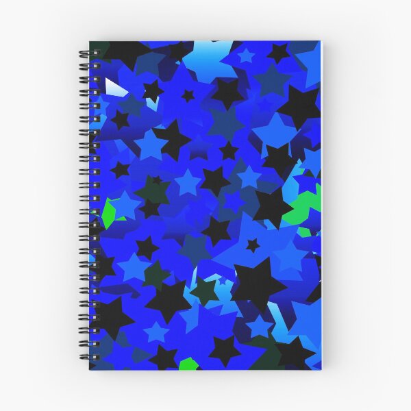Item preview, Punk Rock Stars Blue designed and sold by blakcirclegirl.